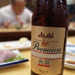 魚三酒場 - アサヒプレミアム熟撰があった