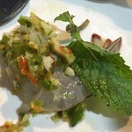 T&K Seafood - 生海老のナンプラー和え