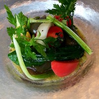 ラ・ブランシュ - 前菜１　夏野菜のガスパチョ