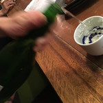 Taishuurobatasakabanonoyahonten - 風の森は大きめのぐい呑みで飲むのです