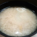 丸八とんかつ店 - とん汁