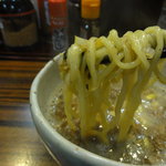 麺の家 こりく - 【 2011/3/20 】 麺はスクエアーな縮れを感じる中太の玉子麺