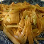 サン浜名 - メンマネギ炒め（500yen）