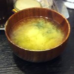 キッチン南海 蔵前店 - 味噌汁