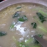 青龍 - ⑦鶏と青菜の煮込みラーメン