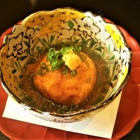お料理 とみやま - 無花果の餡かけ