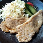 Sanren gura - 豚ロース生姜焼膳