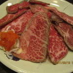 すみや - チョ～霜降り♡和牛タタキ