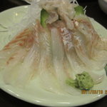 すみや - 天然平目刺し