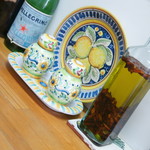 ラ ルーチェ - テーブルの調味料もかわいいですね。２０１７年８月