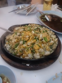 Sornthong Restaurant  - 牡蠣の卵とじ