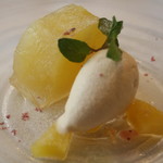 デザートにも奇跡のりんご