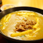 どて焼きカレーうどん (￥900)