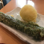 本格さぬきうどん　穂乃香 - たまご天 ちく天 各100円