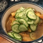 磯源寿し - ホヤの酢の物は定番ですね。