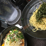 旨辛タンメン 荒木屋 - 納豆つけ麺