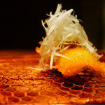 串かつ あーぼん - 伝助穴子の白髪ねぎのせ