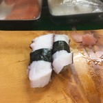 那古野寿司 - たこは店で茹でているので食感、味わいが違います
