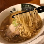 ひるがおEX - 醤油白湯ラーメン830円