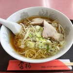 亀福食堂 - 2017年8月　ラーメン大盛り