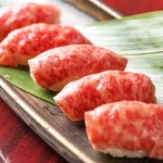 Specialty♪ Grilled Wagyu beef Sushi (2 pieces)