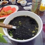 九份礦工餐廳 - 海苔スープ