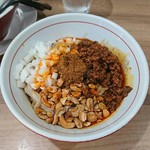 カレー担々まぜそば