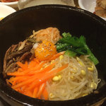 辰家 - 石焼ビビンバ（石鍋入り韓国風混ぜご飯）