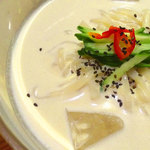 Conguksu (soy milk noodles)