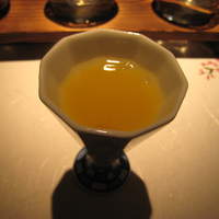 蓮 - 食前酒（きんかんのお酒、ノンアルコールもできます）