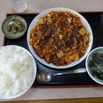 竹八 - 料理写真:四川風陳麻婆豆腐