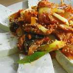 辰家 - 豆腐キムチ