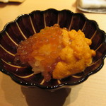 鮓職人 秦野よしき - ますこ 塩水ウニ丼