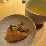 鮓職人 秦野よしき - のどぐろ カツオ出汁