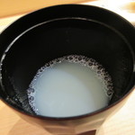 鮓職人 秦野よしき - 蛤汁