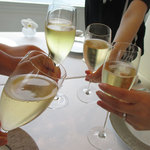 ロルキデ　ブランシュ - 乾杯のドリンクはシャンパンで！(⌒▽⌒)ノ