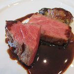 ロルキデ　ブランシュ - 超久しぶりの宗像牛！しっとりと美味しいのです(⌒▽⌒)ノ