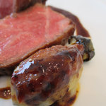 ロルキデ　ブランシュ - 添えられた小茄子のグラタンもGOO~♪