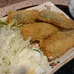 あじわい処 あかぎ - （20170821）地あじフライ定食