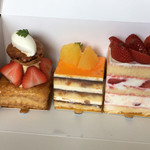 御影 高杉 - ボロバン ガトーオランジュ 苺のショートケーキ