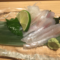 おたる政寿司 本店 - オスししゃも刺身