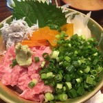 寿司勝 - ♪中落ち丼¥500