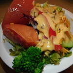 レストラン山水 - サラダ