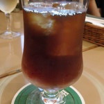 レストラン山水 - アイスストレートティー
