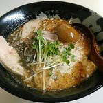 鶏白湯らーめん ぼっこ志 - 【煮玉子 鰹干白湯】￥950