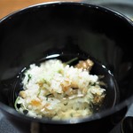 傳 - 2杯目はお茶漬けに