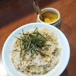 中華そば 味万 - 煮干しめし