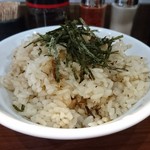 中華そば 味万 - 煮干しめし