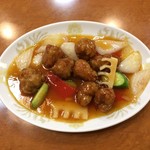 海鮮広東料理　中華料理　昌園 - 酢豚定食