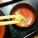 Echizensoba Mugiya - 山葵が美味しかった。